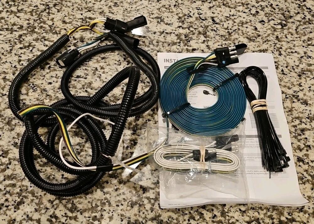 CURT 58974 Custom Towed-Vehicle RV Wiring Harness Select Chevrolet Equinox